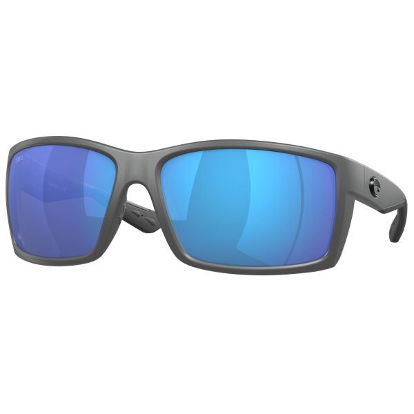 Costa Del Mar Reefton Sunglasses - Gray Frame/Blue Mirror Glass Lens