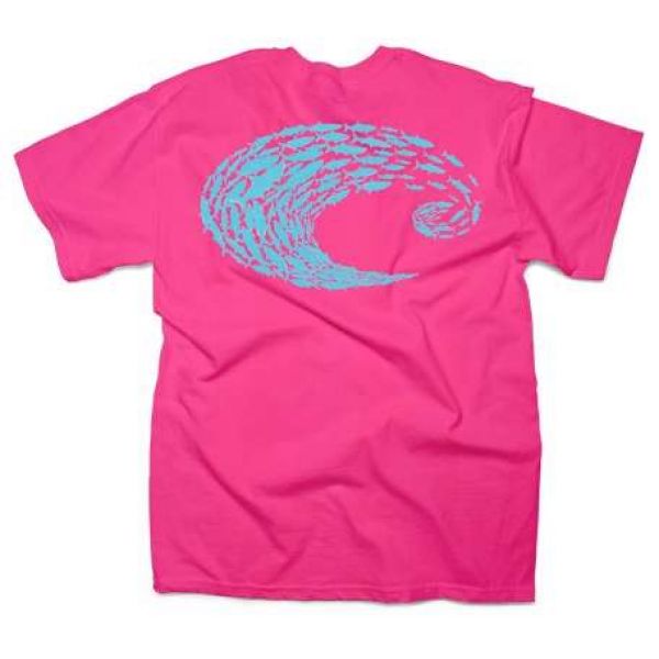 Costa Del Mar Schoolin T-Shirt - Hot Pink