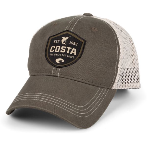 Costa Del Mar Shield Trucker Hat