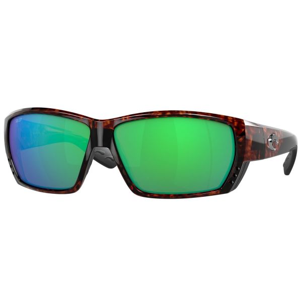 Costa Del Mar Tuna Alley Sunglasses - Tortoise/Green Mirror 580P