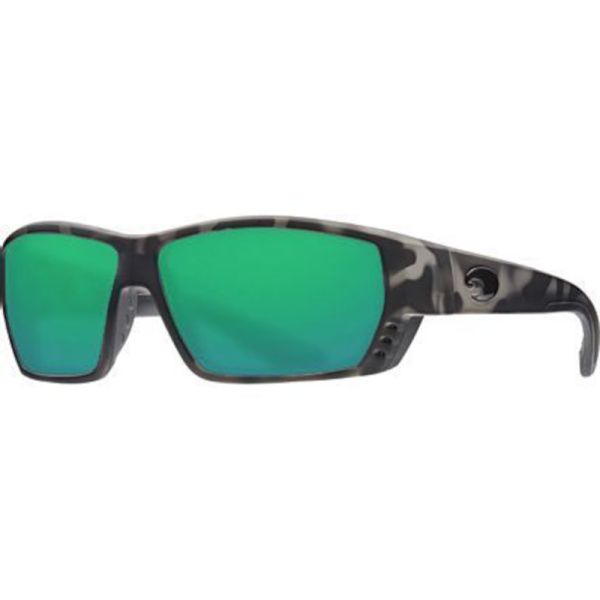 Costa Tuna Alley Ocearch Sunglasses - Matte Tiger Shark/Green Mirror