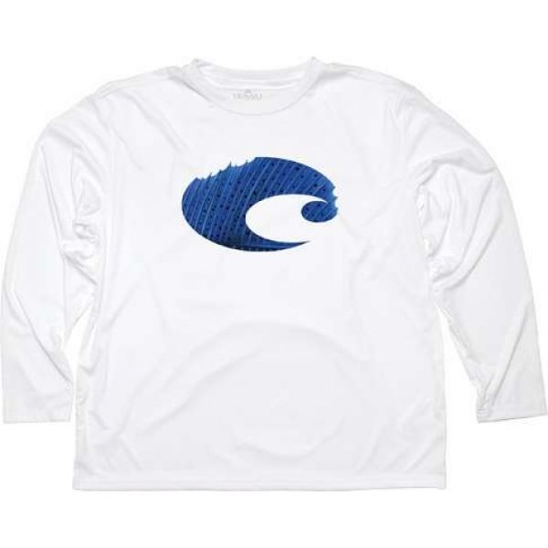 Costa Del Mar Technical Sailfish Shirt - White - XX-Large