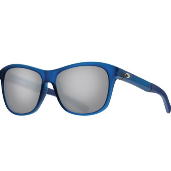 Costa Vela Ocearch Sunglasses - Matte Deep Teal Crystal/Gray Silver Mirror