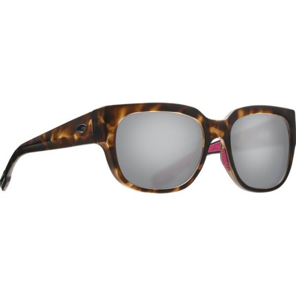 Costa Waterwoman Sunglasses - Matte Shadow Tortoise/Gray Silver Mirror