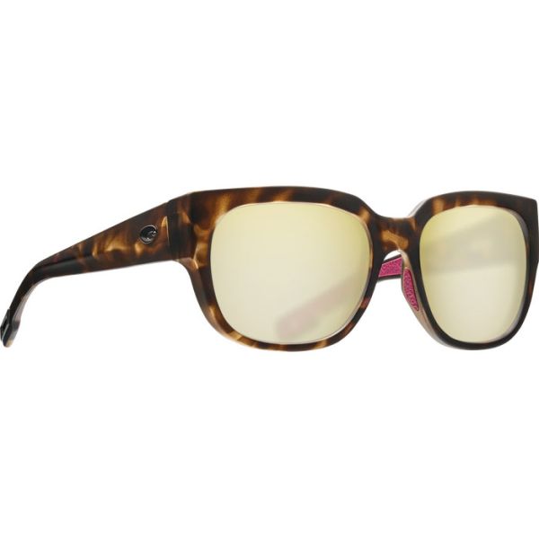 Costa Waterwoman Sunglasses - Matte Shadow Tortoise/Sunrise Silver Mirror