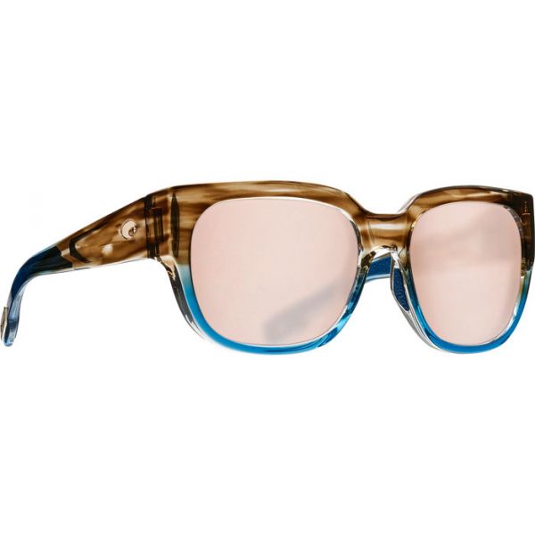 Costa Waterwoman Sunglasses - Shiny Wahoo/Copper Silver Mirror