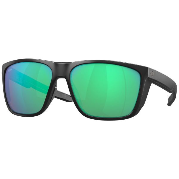 Costa Ferg XL Sunglasses - Matte Black/Green Mirror 580G