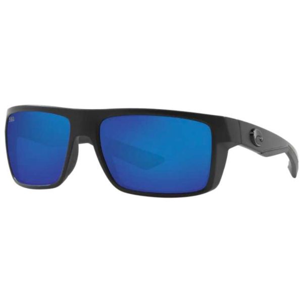 Costa Motu Sunglasses - Blackout Frame/Blue Mirror 580G Lens