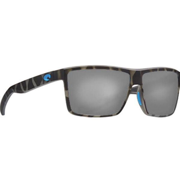 Costa Rinconcito Ocearch Sunglasses - Matte Tiger Shark/Gray Silver Mirror