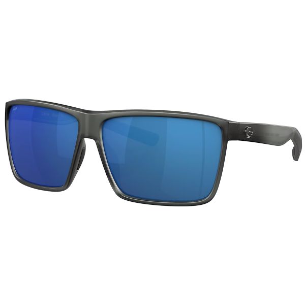 Costa Rincon Sunglasses - Matte Smoke Crystal/Blue Mirror 580P