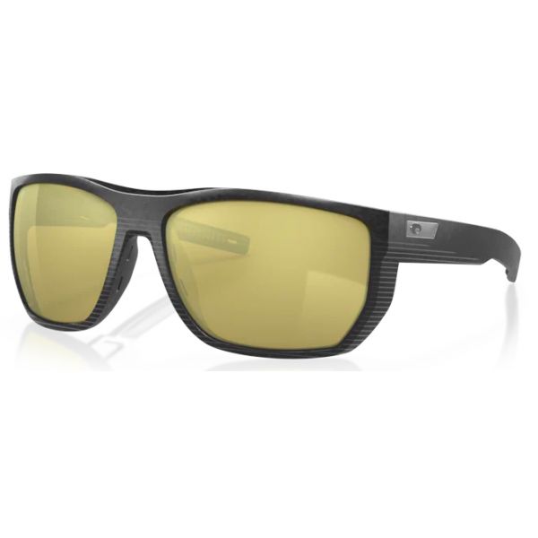 Costa Santiago Sunglassess - Net Black Frame/Silver Mirror Lens