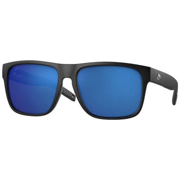 Costa Spearo XL Sunglasses - Matte Black/Blue Mirror 580G