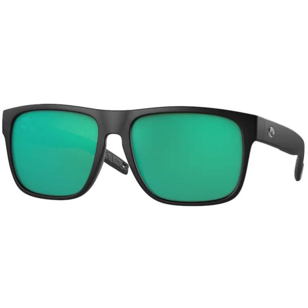 Costa Spearo XL Sunglasses - Matte Black/Green Mirror 580G