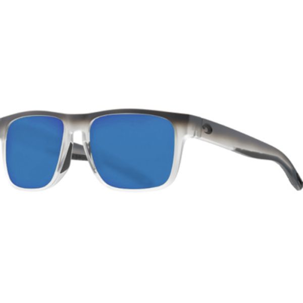 Costa Del Mar Spearo OCEARCH Matte Fog Gray NEW Blue Mirror 580 Glass 580G 