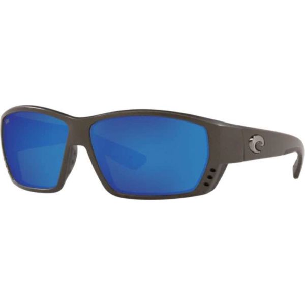 Costa Tuna Alley Sunglasses - Steel Gray Metallic/Blue Mirror 580G