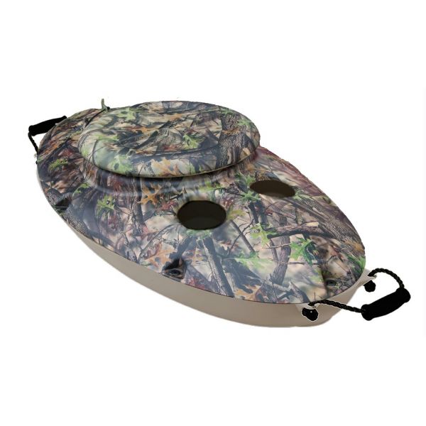 CreekKooler Custom Floating Cooler - 30 qt. - Soggy Bottom Timber Camo