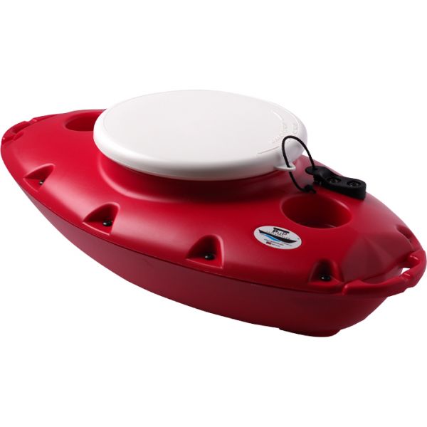 CreekKooler Pup Insulated Floating Cooler - 15 qt. - Red