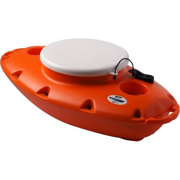 CreekKooler Pup Insulated Floating Cooler - 15 qt. - Orange