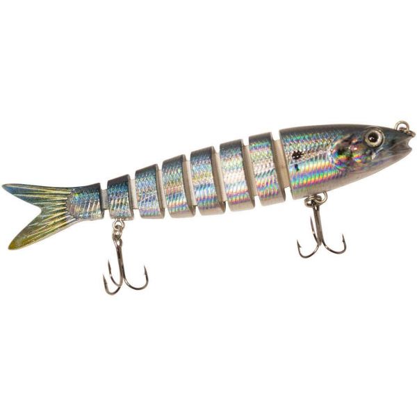 CTF Lures LB 5.0 Soft Jointed Swimbait Emerald Shiner