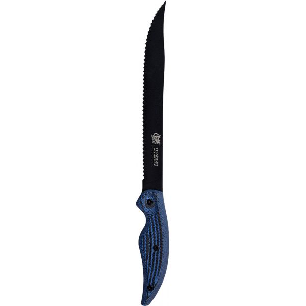 Cuda 18129 Titanium Non-Stick 9 in. Professional Serrated Knife