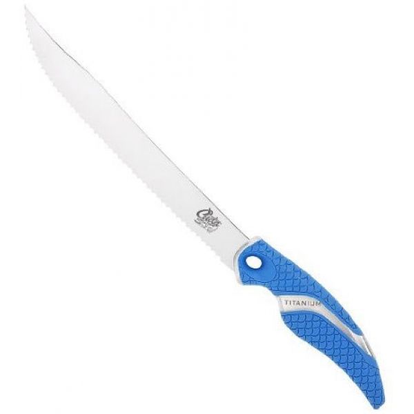 Cuda 18845 Titanium Bonded Serrated Knife