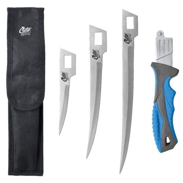 Cuda Interchangeable Fillet Knife Set