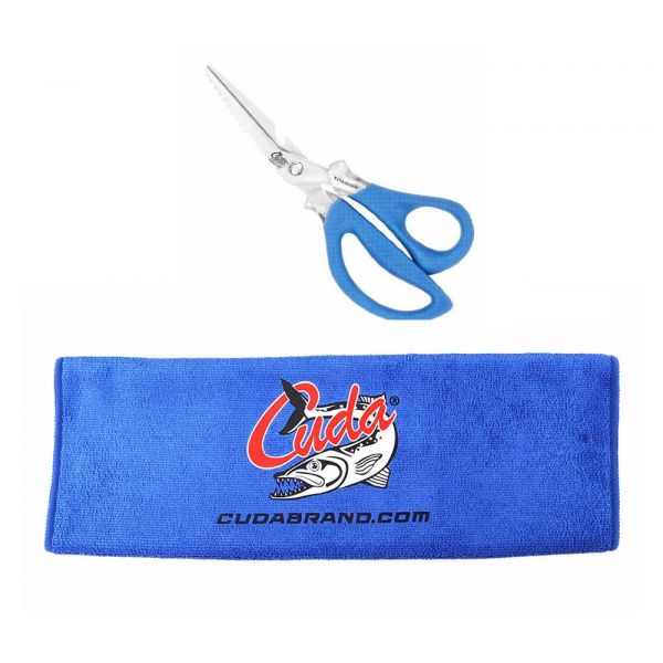 Cuda Marine Shears/Towel Kit