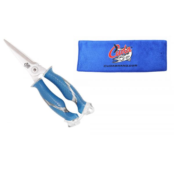 Cuda Titanium Bonded Snip/Microfiber Towel Kit