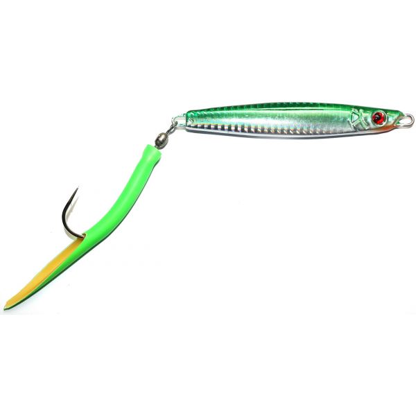 Daddy Mac Elite Deluxe Casting Jig - 2.8 oz. - Sand Eel Green