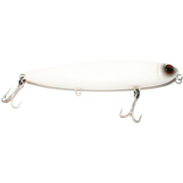 Daddy Mac AB (Albie/Bass) Bomb Topwater Lure - Ghost