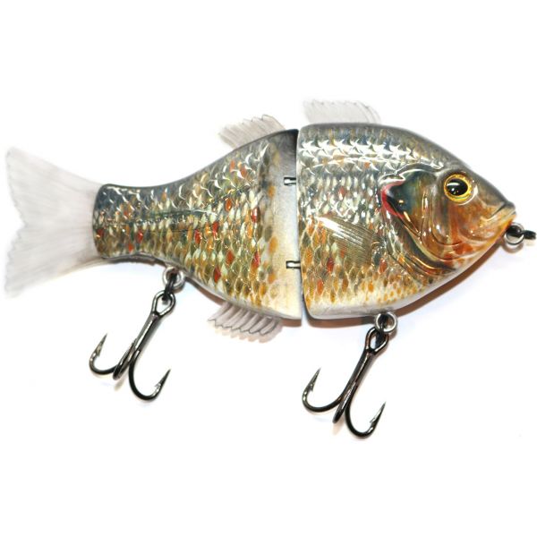 Daddy Mac Sunfish No Lip Lure - Blue Gill