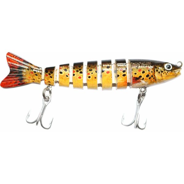 Daddy Mac Viper 3'' Minnow Lure - Brown Trout