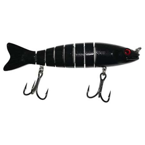 Daddy Mac Viper 6'' Minnow Lure Demon Black