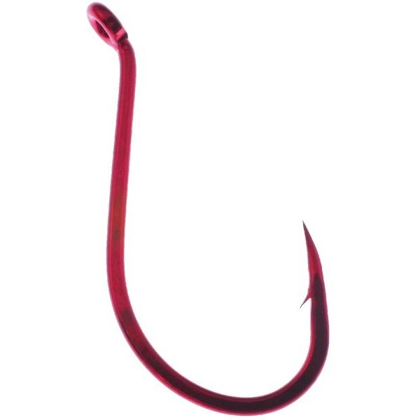 Daiichi D16Z Octopus Wide Hooks - Bleeding Bait Red - 1/0 - 8pk