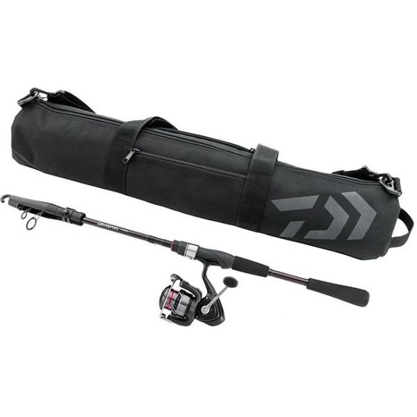 Daiwa Crossfire Compact Travel Spinning Combo