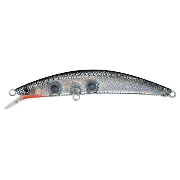 Daiwa Dr. Minnow Jerkbait Lure - 2in - Crystal Black Pearl