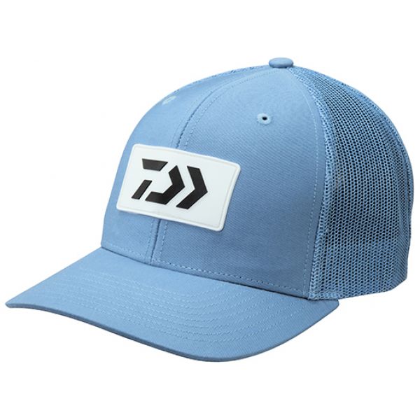 Daiwa D-Vec Rubber Logo Trucker Hat - Blue