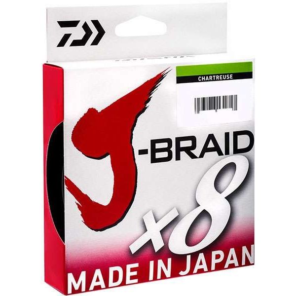 Daiwa J-Braid Chartreuse Filler Spool - 150m 20