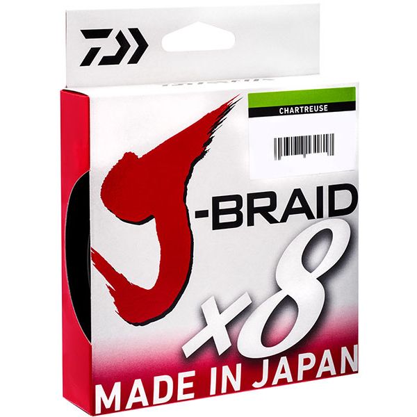 Daiwa J-Braid Chartreuse Line Bulk - 1500m - 80#