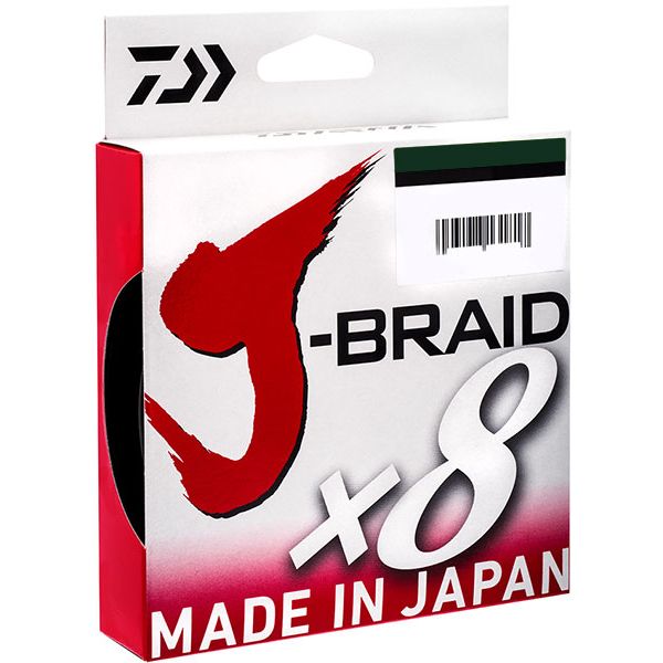 Daiwa J-Braid Dark Green Line Bulk - 1500m - 80#