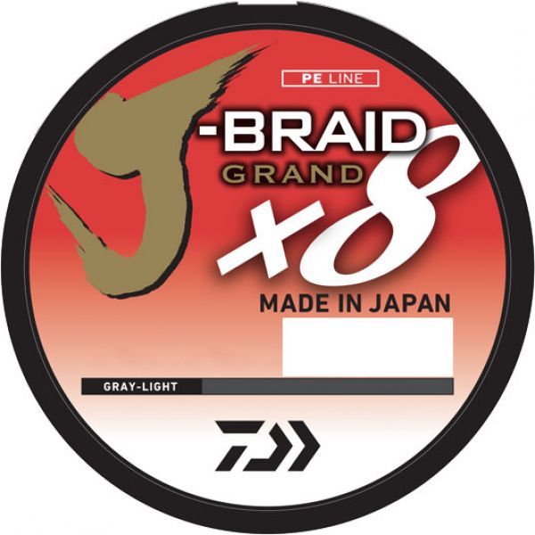 Daiwa J-Braid Grand - Gray Light - 150 Yards