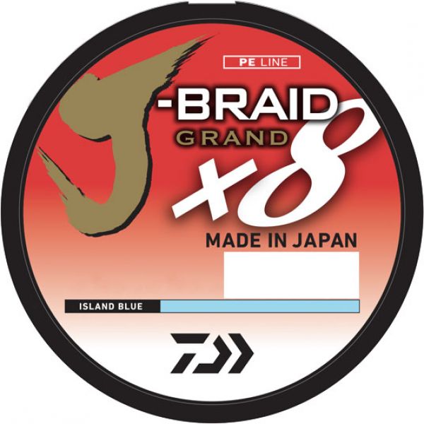 Daiwa J-Braid Grand - Island Blue - 150 Yards