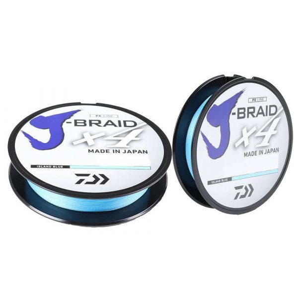 Daiwa J-Braid X4 Island Blue Line - 150yds 10