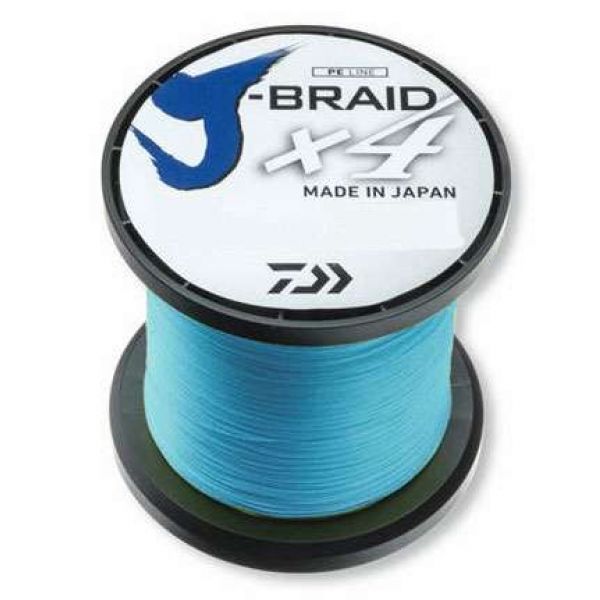 Daiwa J-Braid X4 Island Blue Line - 3000yds 65lb-80lb Test 65