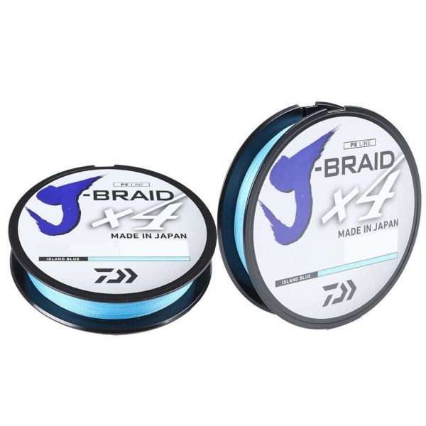 Daiwa J-Braid X4 Island Blue Line - 300yds 65lb-80lb Test 65