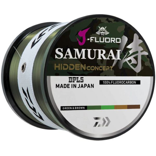 Daiwa J-Fluoro Samurai Fluorocarbon Fishing Line 220YD Select LB Test 
