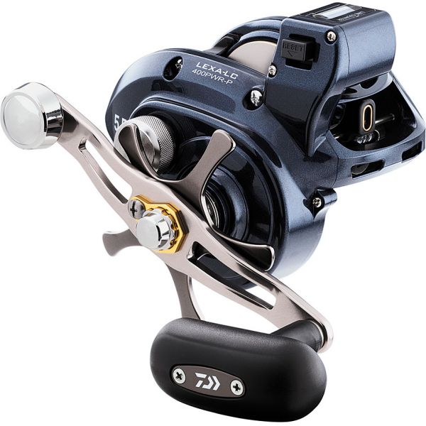 Daiwa LEXA-LC400PWR-P Lexa 400 LC Line Counter Baitcasting Reel