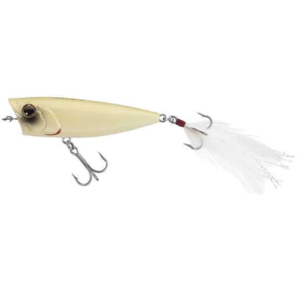 Evergreen OB Popper Custom Topwater Bait - Bone