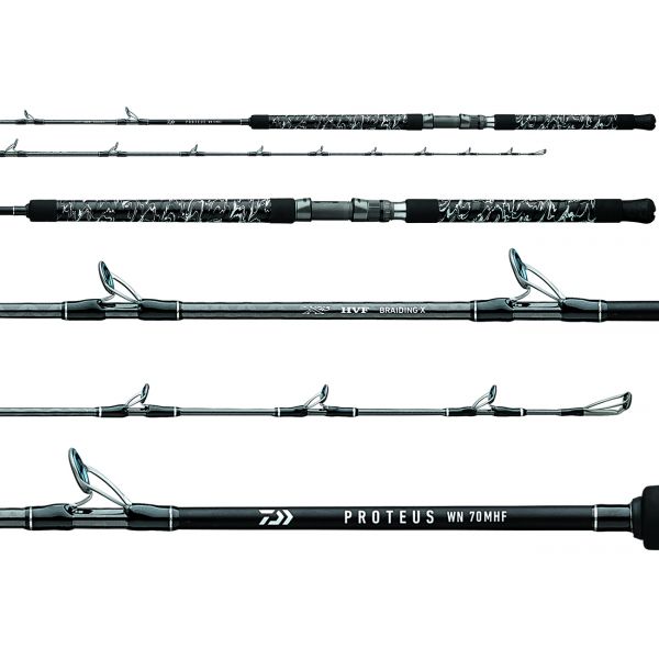 Daiwa PRWNC70HF Proteus WN Camo Conventional Rod