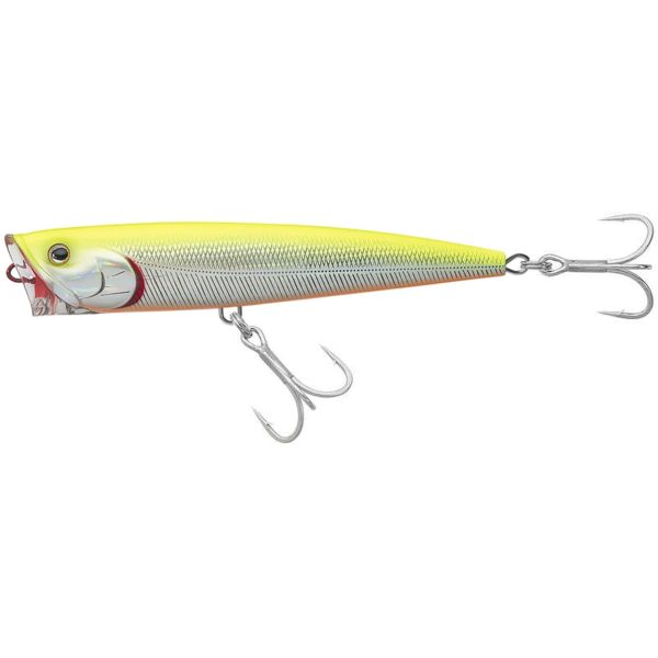 Daiwa Saltiga Dorado Popping Lure - 140mm Floating - Laser Chart Back